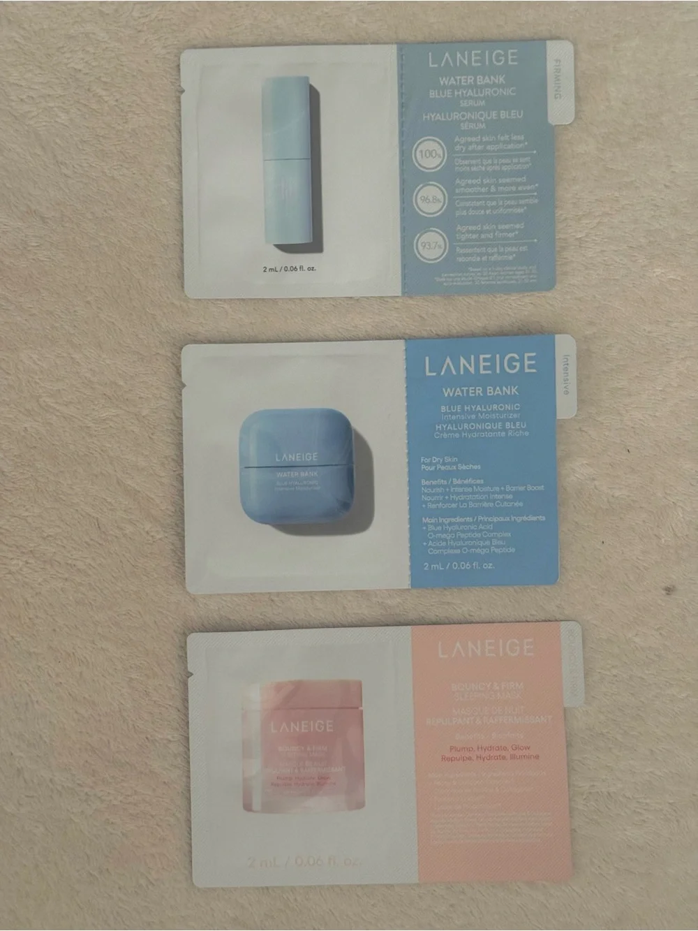 16-Piece Luxury Skincare Sample Collection